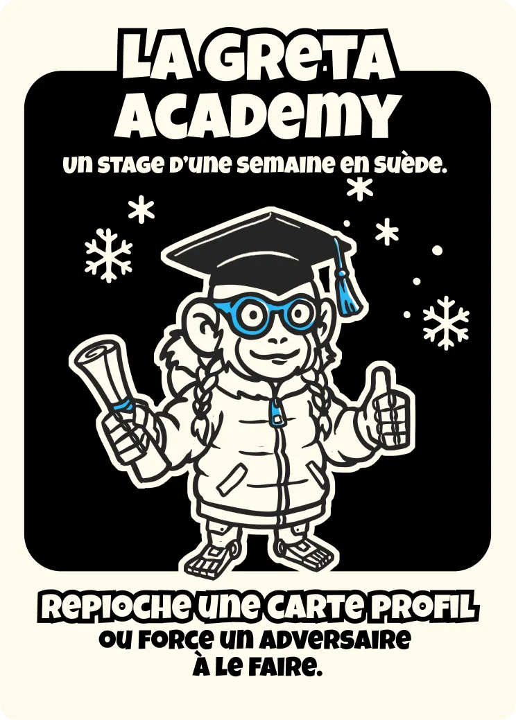 Carte action « La Greta Academy »