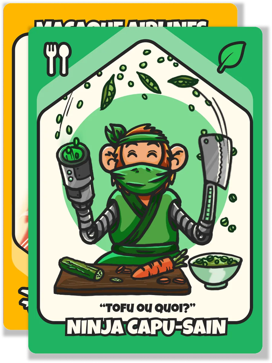 Carte profil « Ninja Capu-Sain »